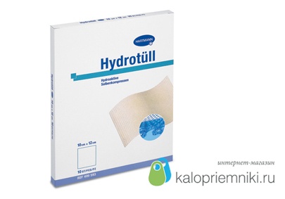 Hydrotul (Гидротул)- гидроактивные (стерильные),  5х5см, 10 шт. 