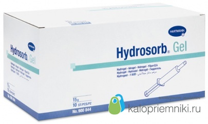Hydrosorb gel (Гидросорб гель) -  аморфный гидрогель 15 г