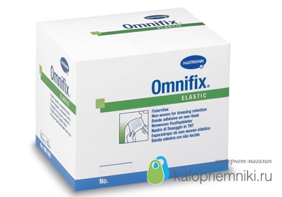 Omnifix elastic (Омнификс эластик) - Гипоаллергенный из неткан. матер. /белый/: 10 м х 2,5 см , 2 шт. 