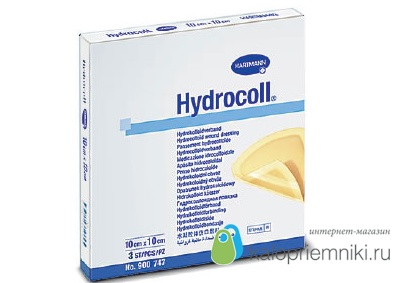 Hydrocoll (Гидроколл) - Гидроколлоидные повязки: 7,5 х 7,5 см