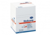 Medicomp  drain steril  (Медикомп драин стерил) - Салфетки (стерильные): 10 х 10 см; 6 слоёв; 25 х 2 шт.