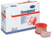 Omniplast (Омнипласт) - Пластырь из текстильной ткани /цвет кожи/: 9,2 м х 5 см; 2 шт.
