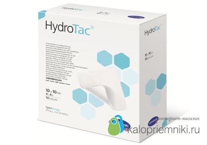 Hydrotac (Гидротак) - губчатые повязки с гидрогелевым покрытием, круглые диам. 6 см, 3 шт.