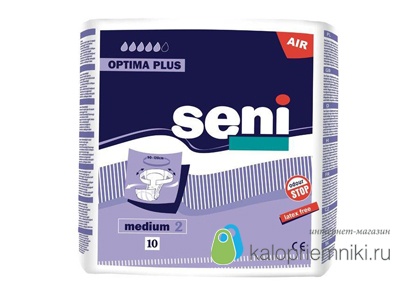 ME10-002 Подгузники для взрослых с поясом Seni Optima Plus M