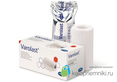 Varolast (Вароласт) - эластичный бинт с цинк. Массой, 10см х 5м 